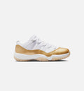 Air Jordan 11 Retro Low Mother's Day Women's Lifestyle Shoes - White / Metallic Gold / Team Gold