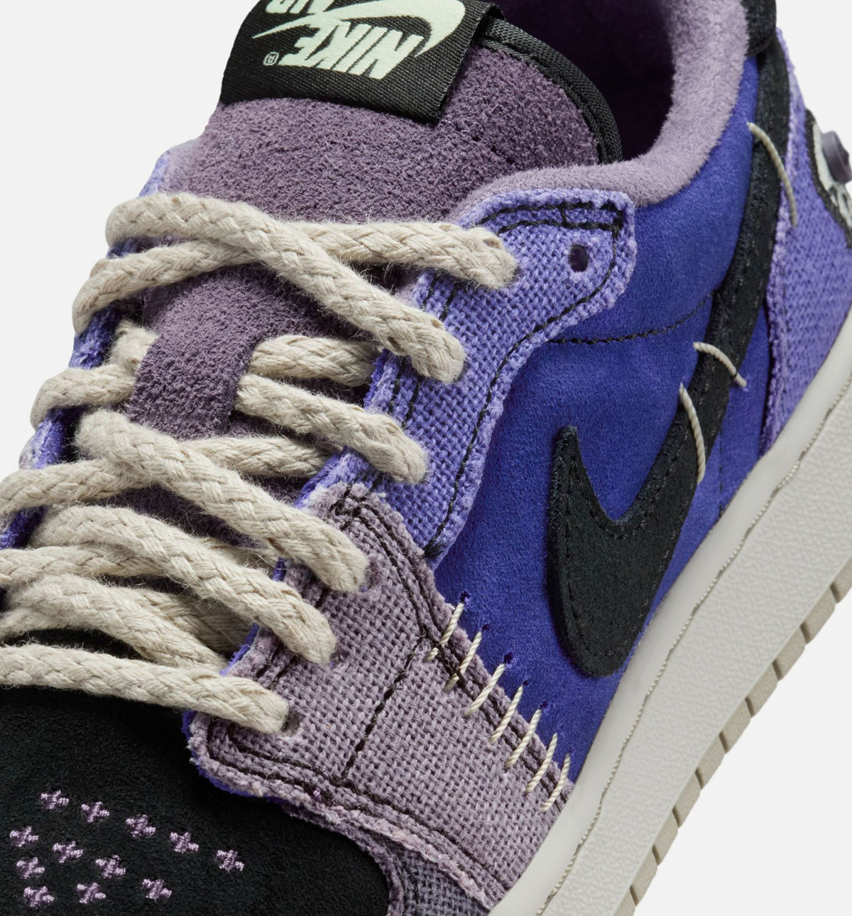 Air Jordan 1 Low OG Regency Purple Grade School Shoes