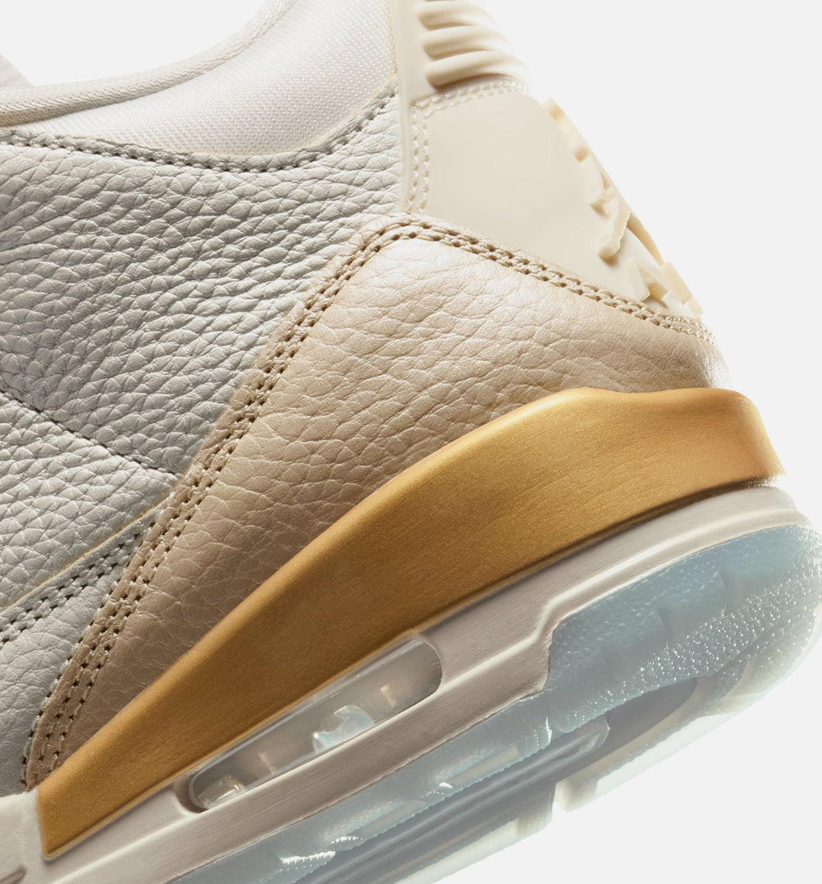 Air Jordan 3 Retro Sail and Pale Ivory Women's Lifestyle Shoes - Sail / Team Gold / Pale Ivory