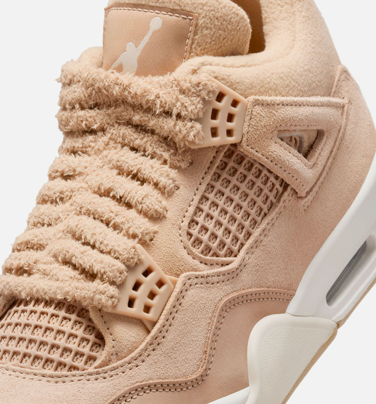 Air Jordan 4 Retro Cozy Girl Women's Lifestyle Shoes - Hemp / Light Orewood Brown