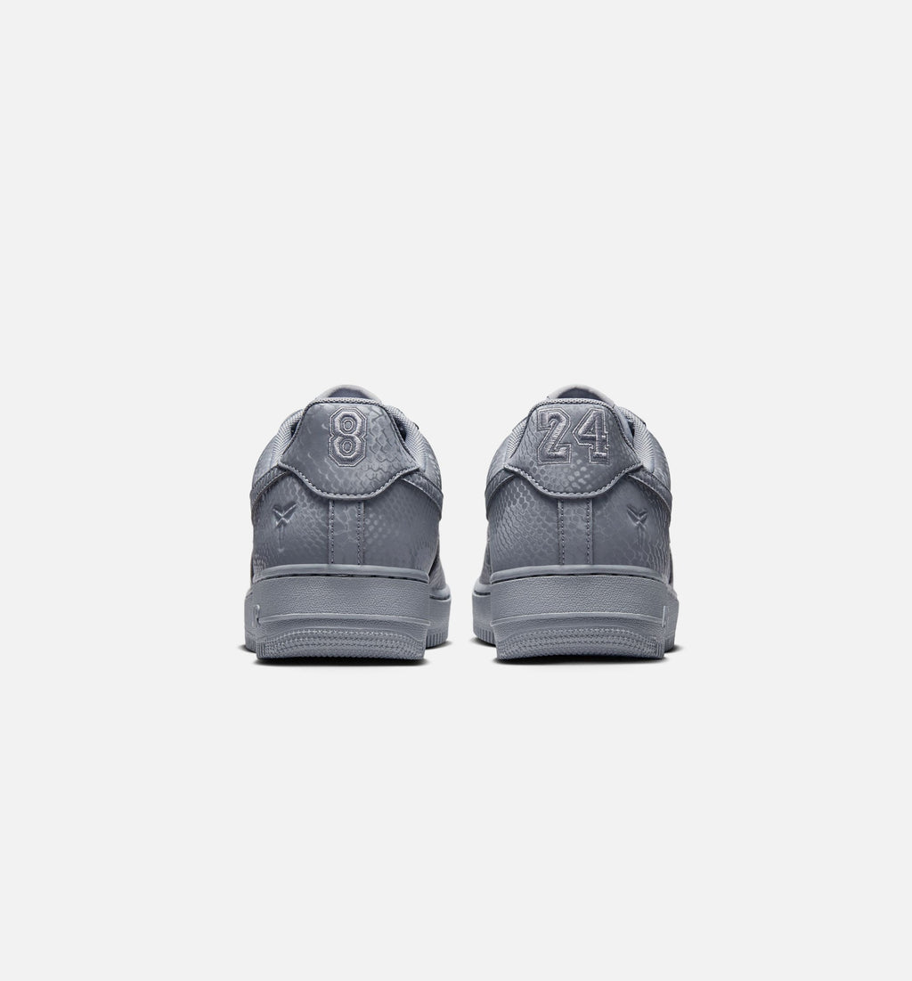 Kobe Air Force 1 Low Cool Grey Men's Lifestyle Shoes - Cool Grey / Wolf Grey
