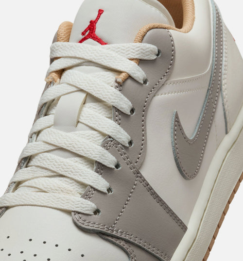 Air Jordan 1 Low Fire Red Men's Shoes