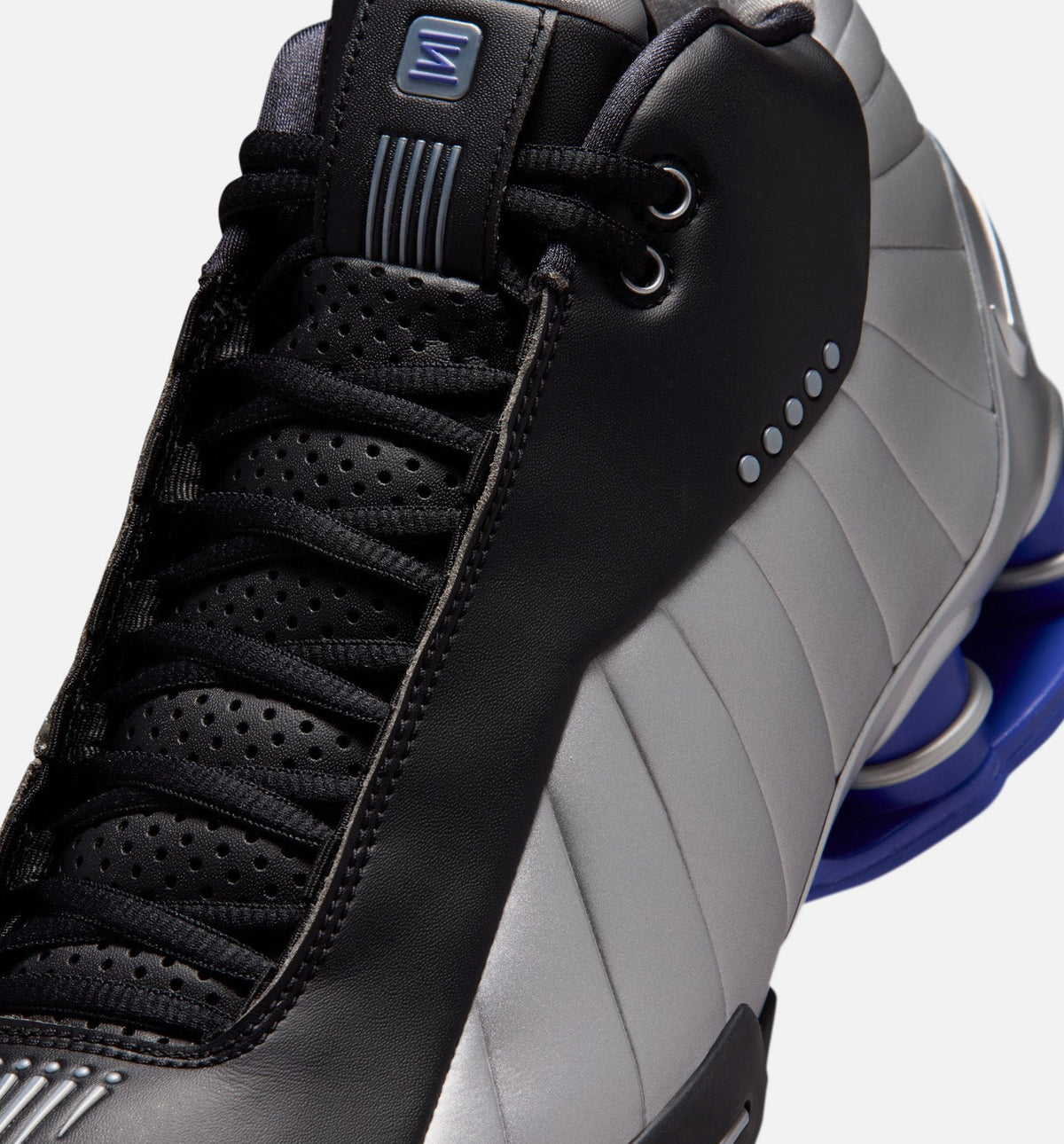 Shox BB4 OG Men's Lifestyle Shoes - Black / Metallic Silver / Lapis