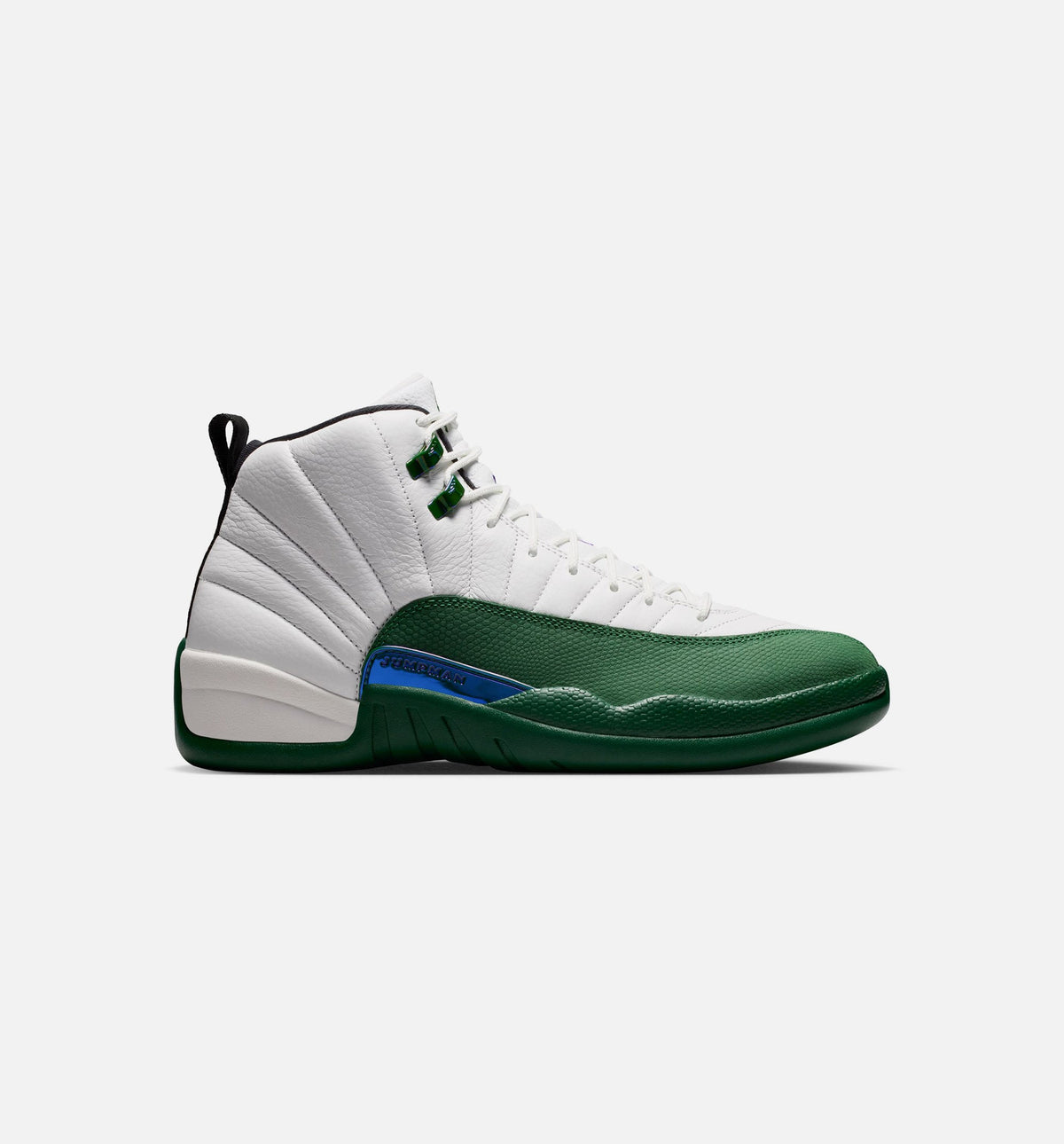 Air Jordan 12 Retro Idols Become Rivals Men's Lifestyle Shoes - Summit White / Gorge Green / Fierce Purple