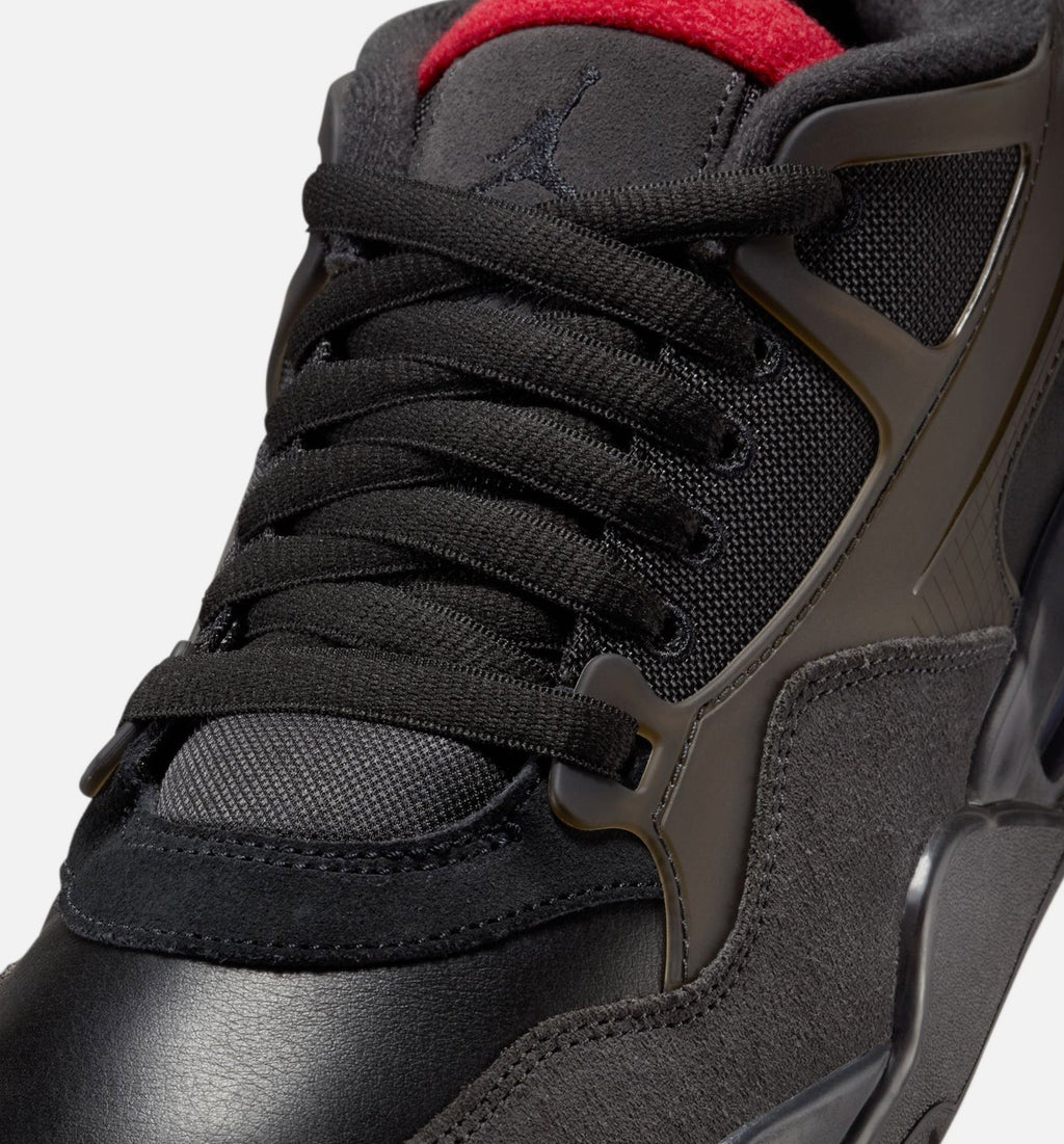 Air Jordan 4 RM Bred Men's Lifestyle Shoes - Black / Red