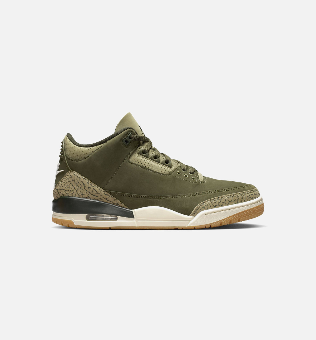 Air Jordan 3 Retro Medium Olive Men's Shoes