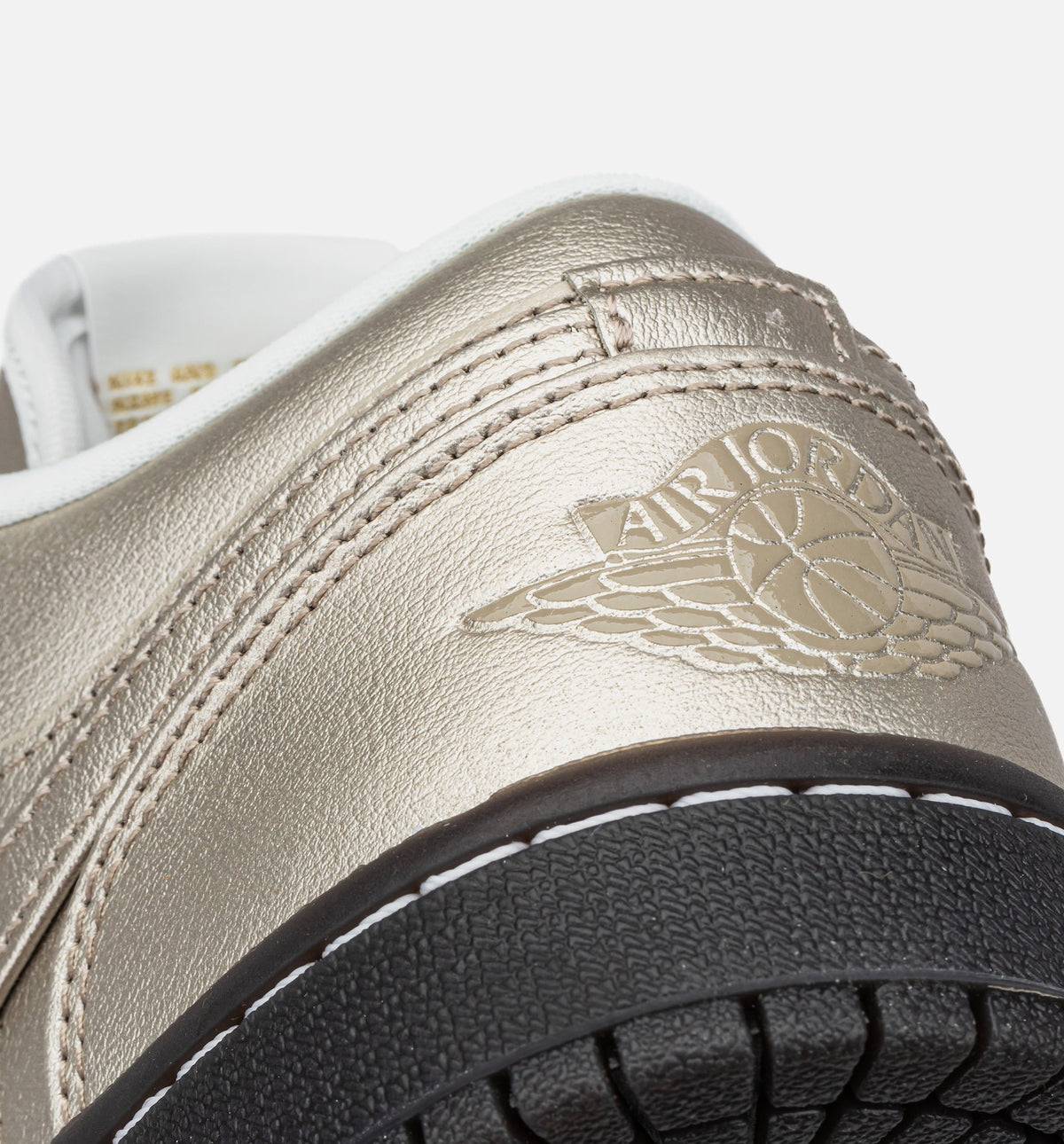Air Jordan 1 Low SE Metallic Zinc Women's Lifestyle Shoes - Metallic Zinc / Summit White / Velvet Brown