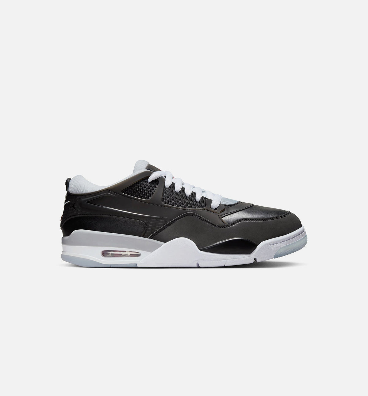 Air Jordan 4 RM Men's Lifestyle Shoes - Black / Red / Grey