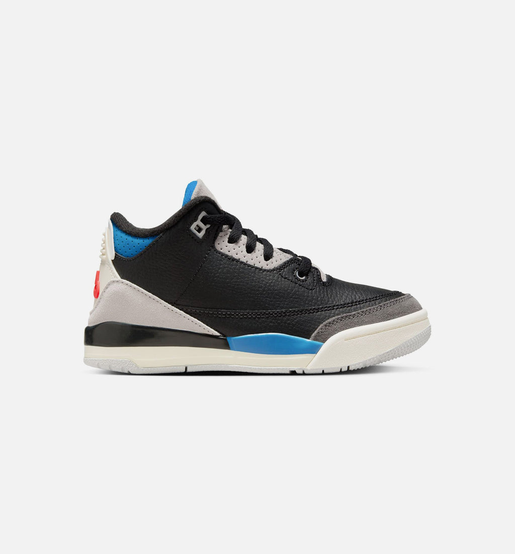 Air Jordan 3 Retro OG Rare Air Preschool Shoes