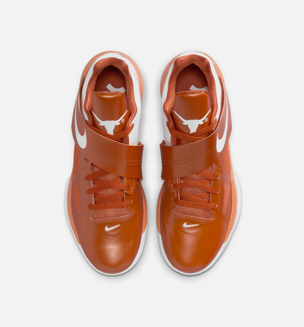 Zoom KD 4 Texas Longhorns Men's Lifestyle Shoes - Desert Orange / White
