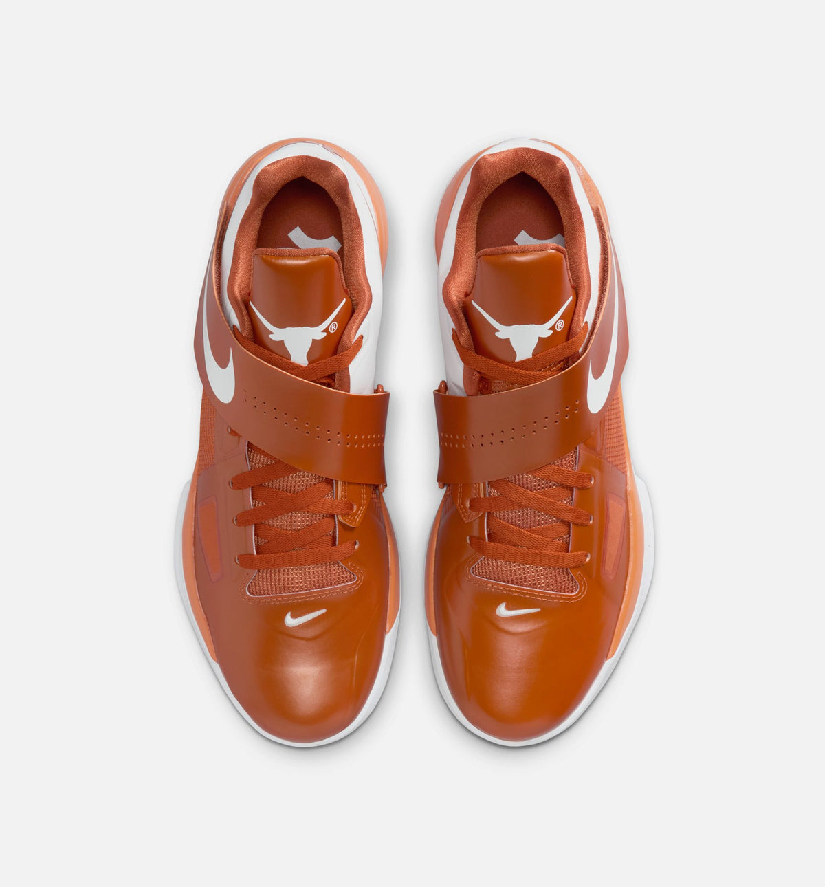 Zoom KD 4 Texas Longhorns Men's Lifestyle Shoes - Desert Orange / White