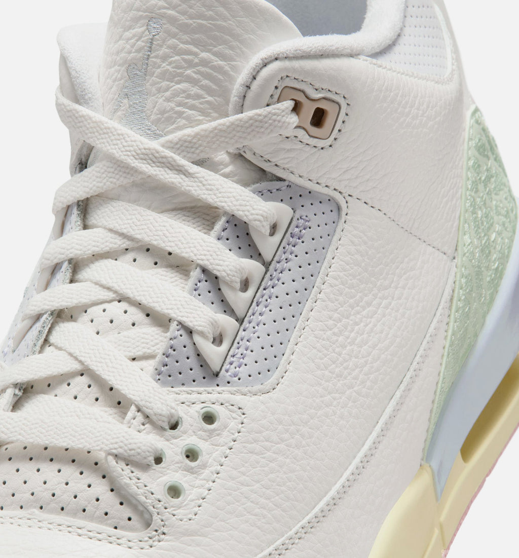 Air Jordan 3 Retro Sail and Jade Aura Men's Shoes