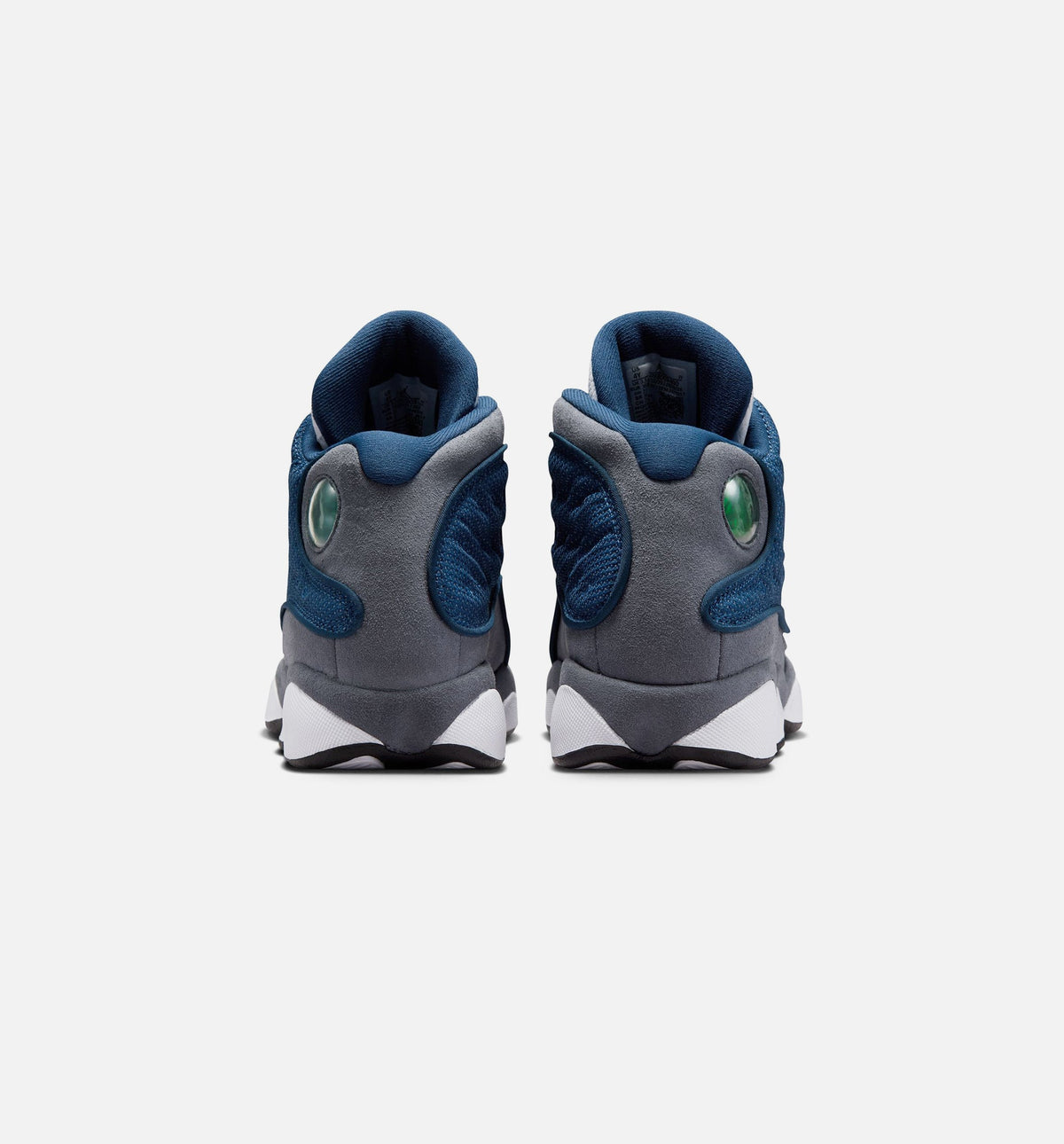 Air Jordan 13 Retro Flint Grade School Lifestyle Shoes - Navy / University Blue / Flint Grey