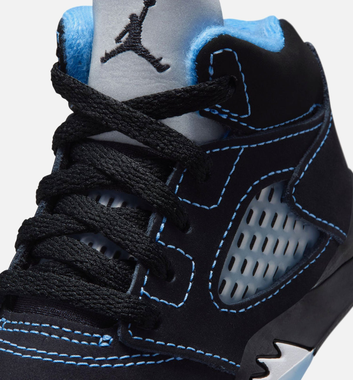 Air Jordan 5 Retro Black Carolina Infant & Toddler Lifestyle Shoes - Black / University Blue / White
