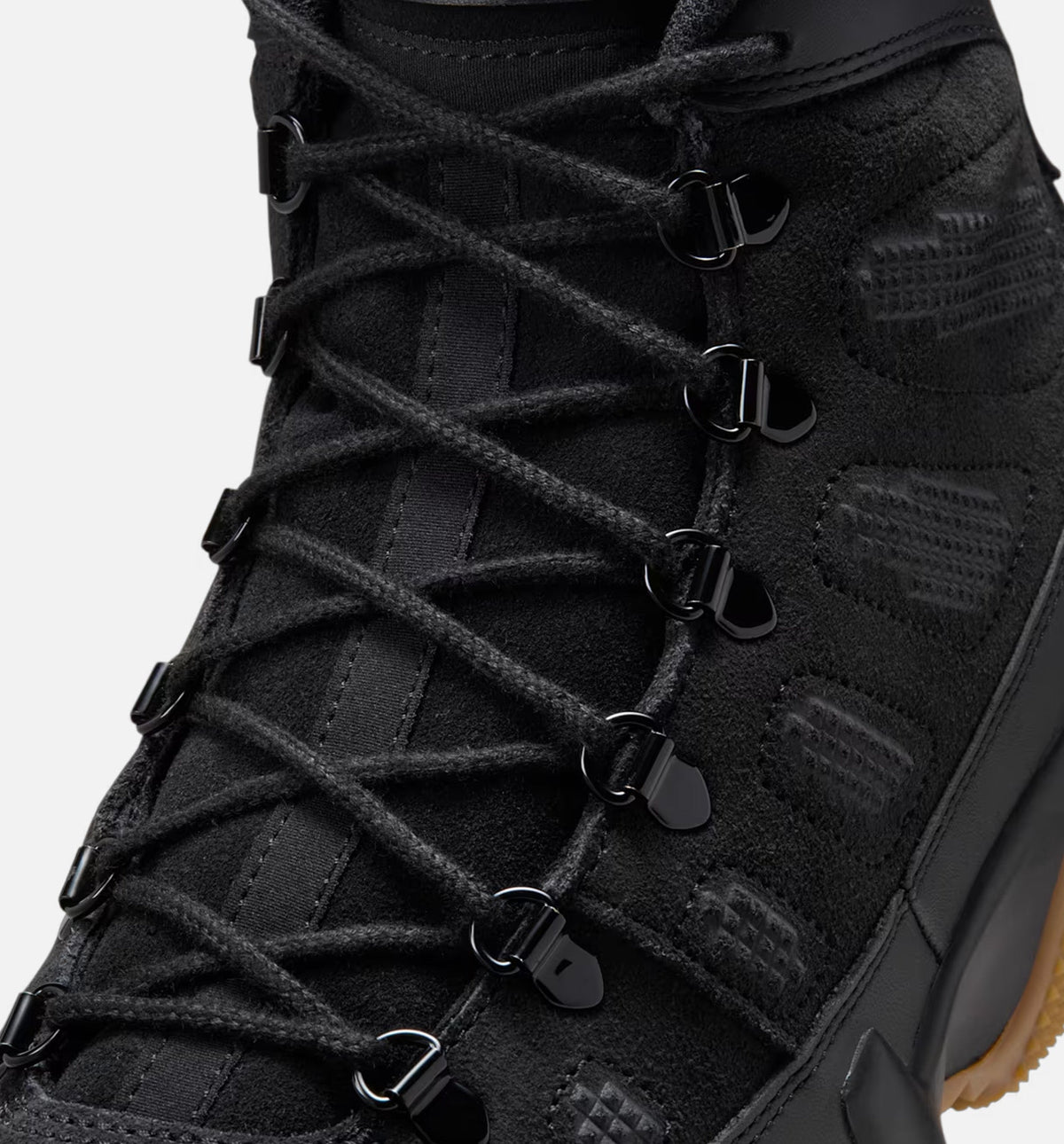 Air Jordan 9 Retro Men's Lifestyle Boot - Black / Gum / Light Brown