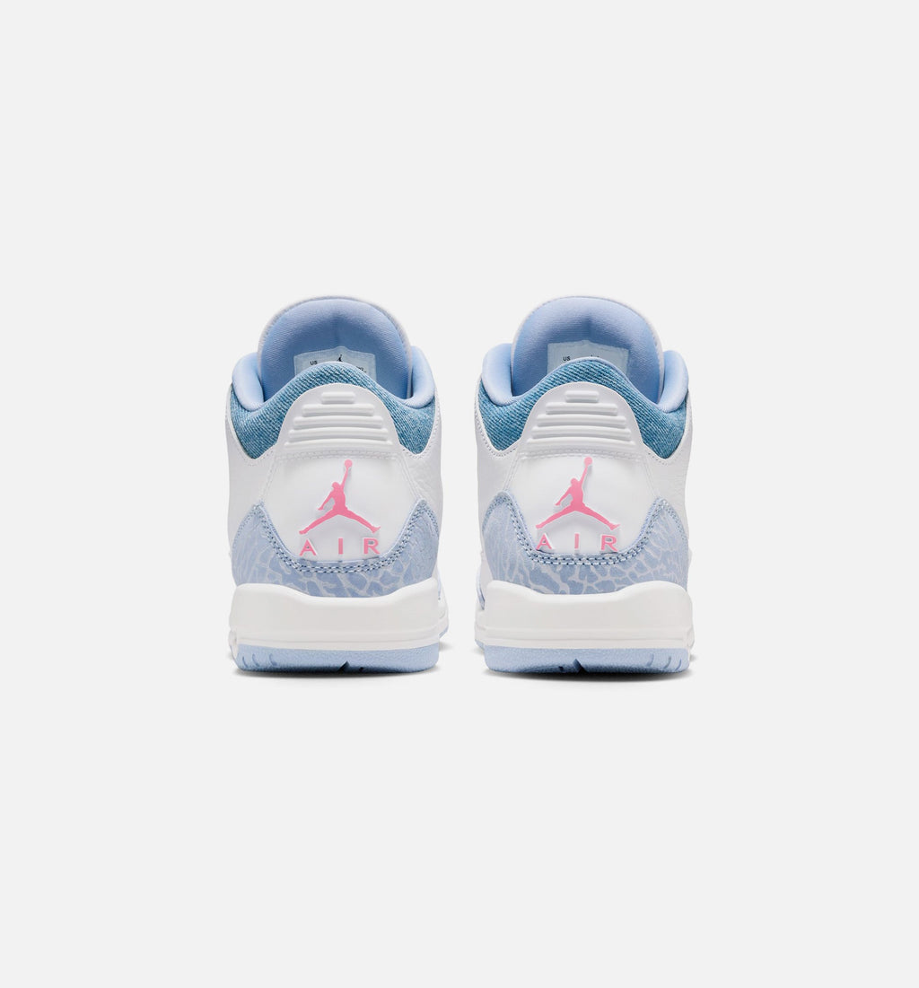 Air Jordan 3 Retro Cobalt Bliss Grade School Shoes