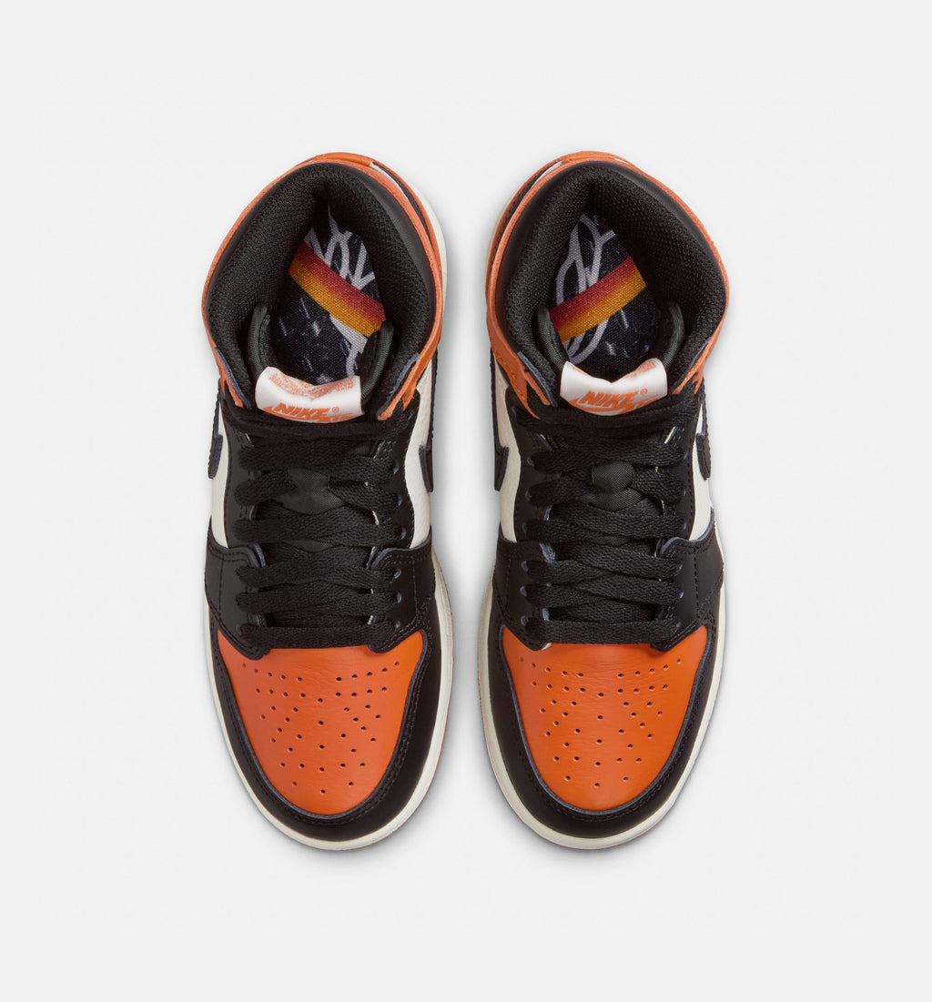 Air Jordan 1 Retro High OG Shattered Backboard Grade School Shoes