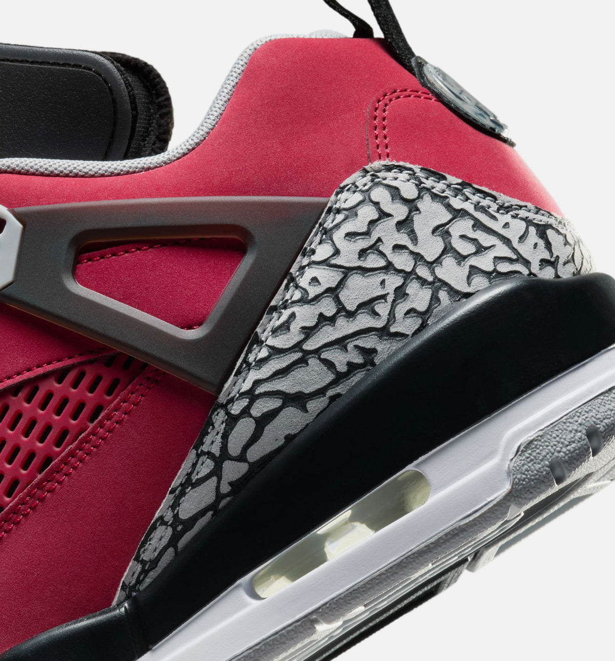 Spizike Low Toro Men's Lifestyle Shoes - Gym Red / Black / Wolf Grey