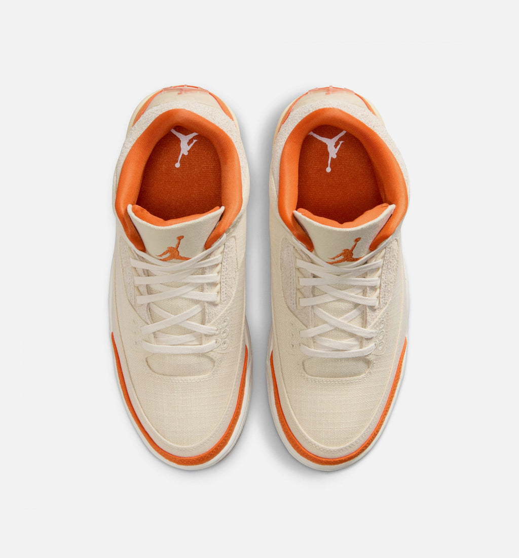 Air Jordan 3 Retro Starfish Women's Lifestyle Shoes - Fossil / Starfish / Sail