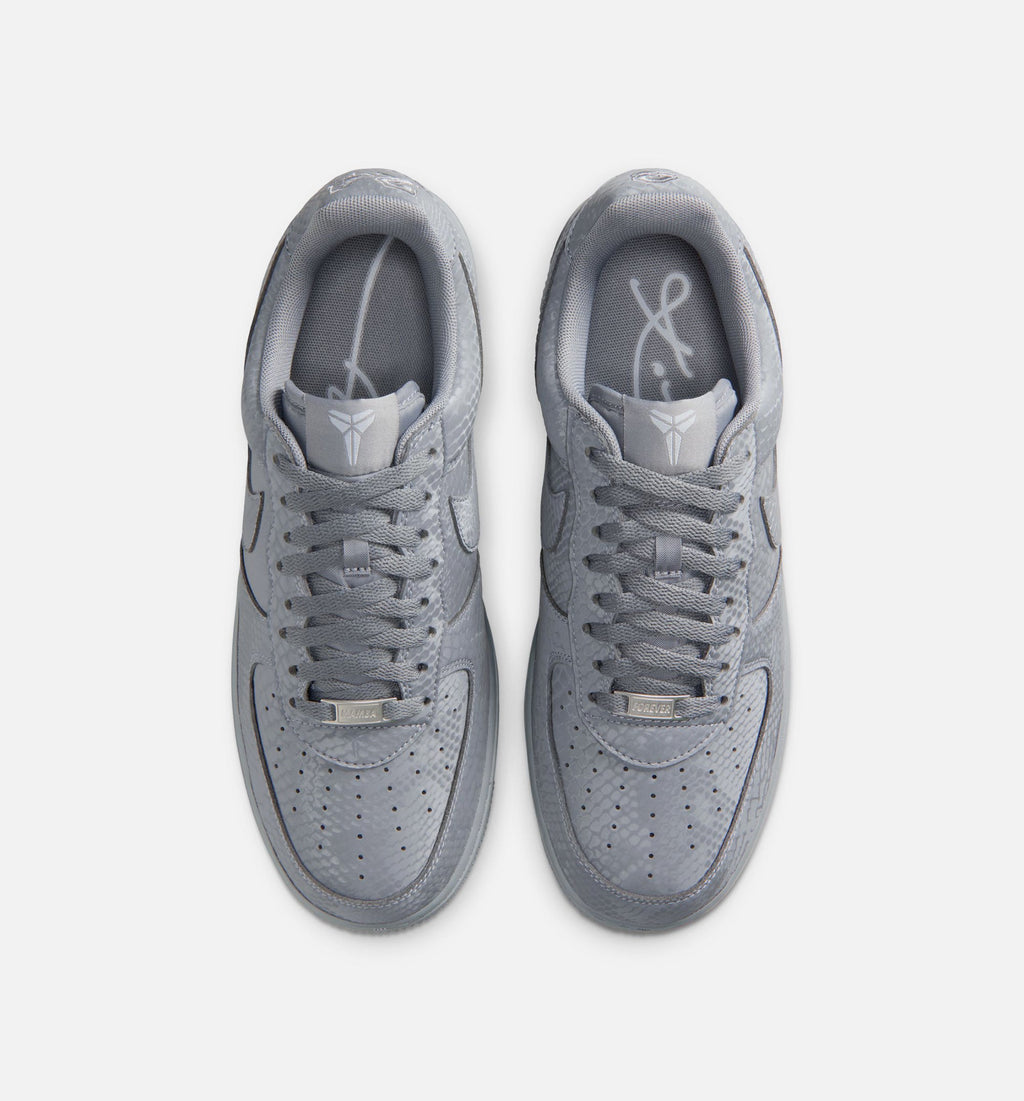 Kobe Air Force 1 Low Cool Grey Men's Lifestyle Shoes - Cool Grey / Wolf Grey
