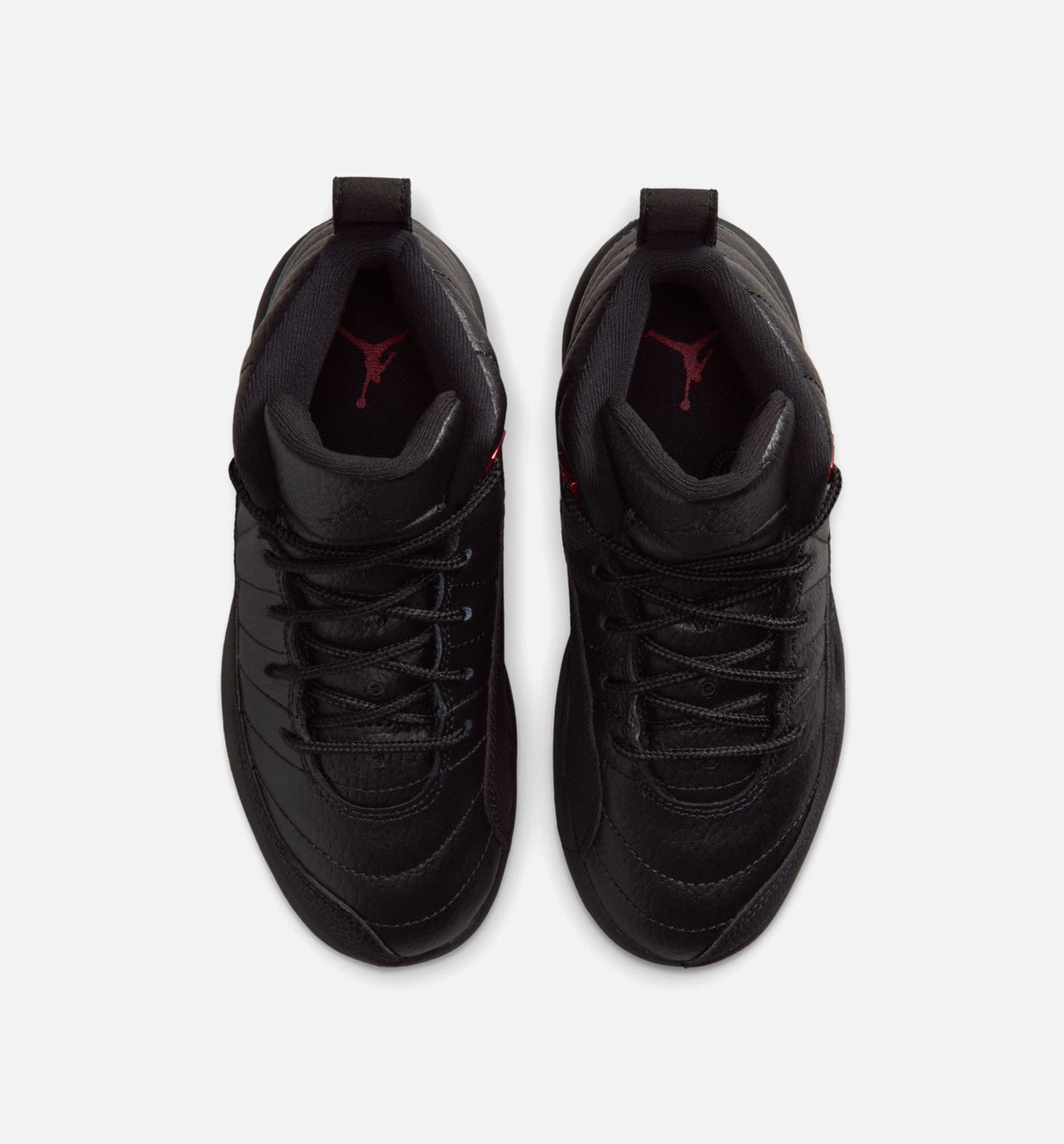 Air Jordan 12 Retro Bloodline Preschool Lifestyle Shoes - Black / Varsity Red