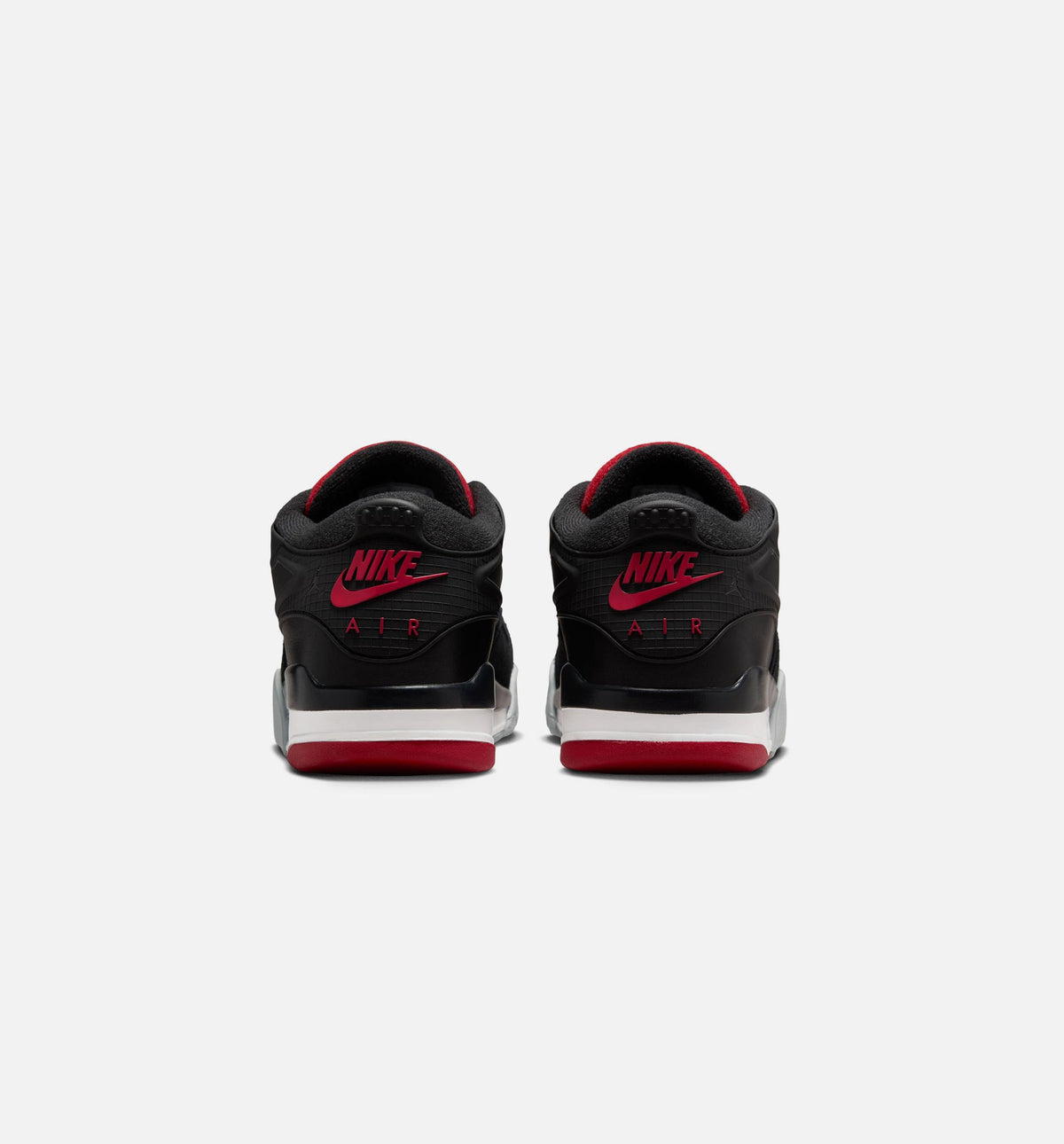 Air Jordan 4 RM Men's Lifestyle Shoes - Black / Wolf Grey / Varsity Red