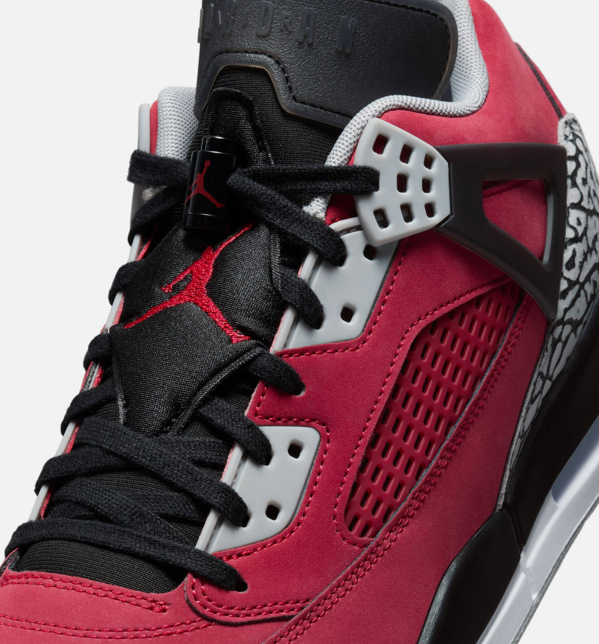 Spizike Low Toro Men's Lifestyle Shoes - Gym Red / Black / Wolf Grey