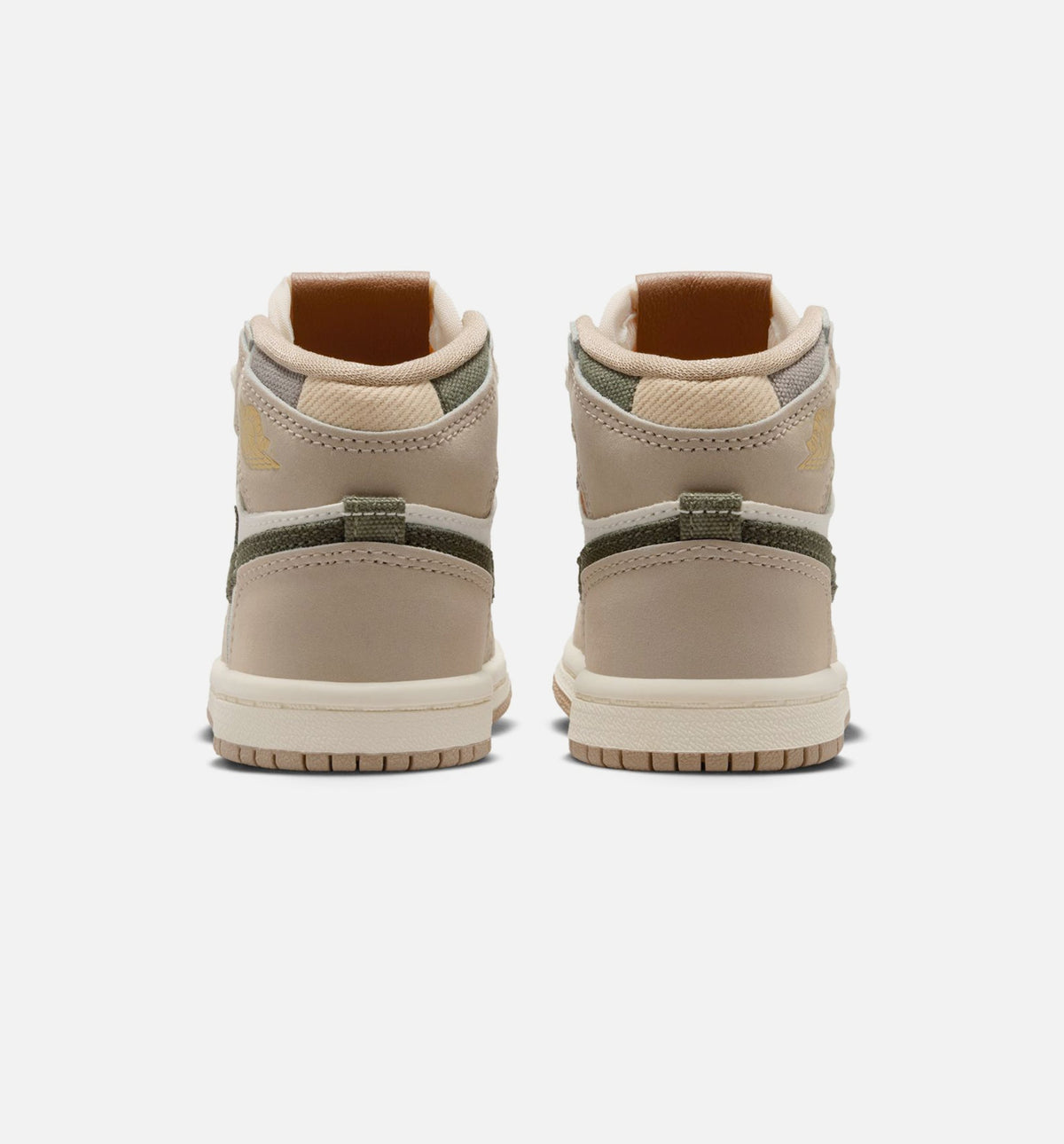 Air Jordan 1 Retro High OG Khaki Infant/Toddler Shoes