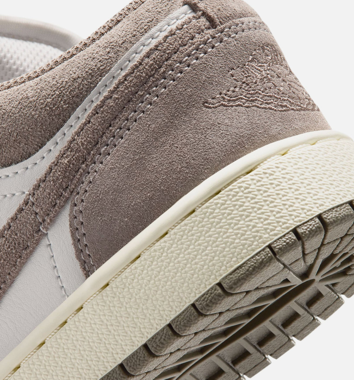 Air Jordan 1 Low Olive Grey Grade School Shoes
