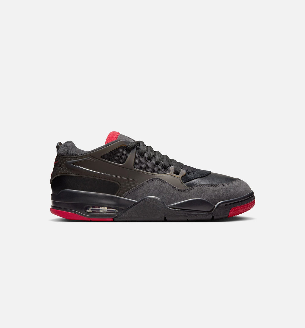 Air Jordan 4 RM Bred Men's Lifestyle Shoes - Black / Red