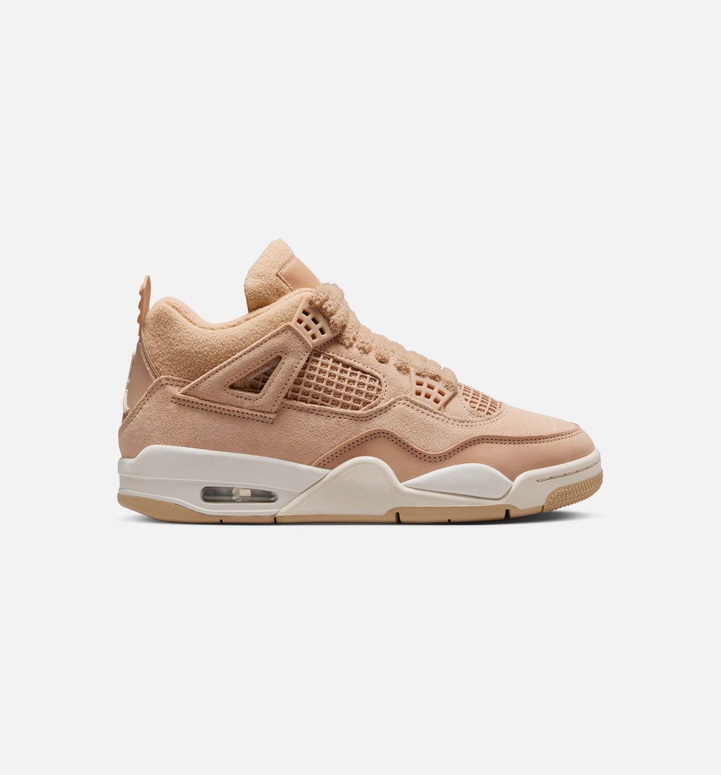 Air Jordan 4 Retro Cozy Girl Women's Lifestyle Shoes - Hemp / Light Orewood Brown