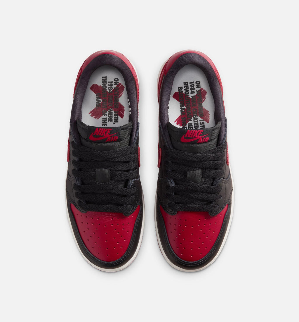 Air Jordan 1 Retro Low OG Banned Grade School Shoes
