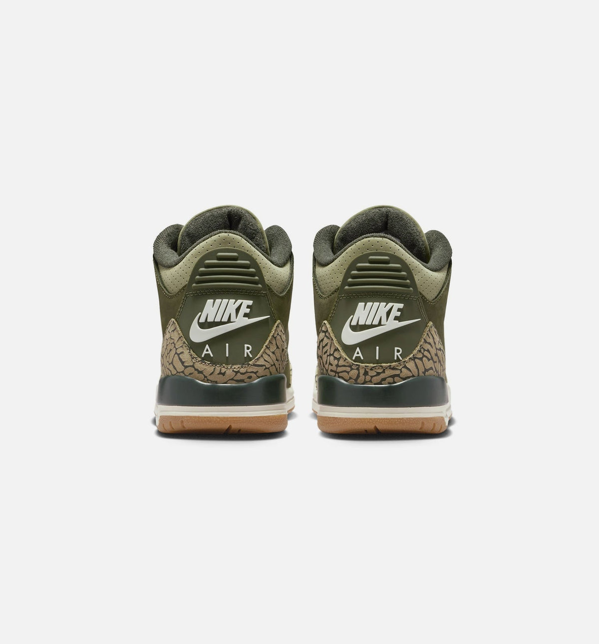 Air Jordan 3 Retro Medium Olive Grade School Shoes