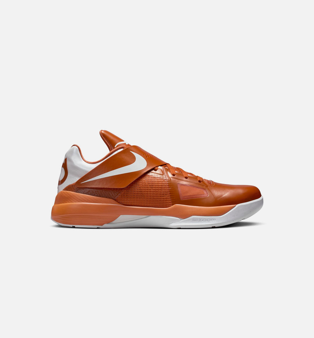 Zoom KD 4 Texas Longhorns Men's Lifestyle Shoes - Desert Orange / White