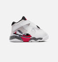 Air Jordan 8 Retro White and True Red Infant & Toddler Lifestyle Shoes - White / Black / True Red