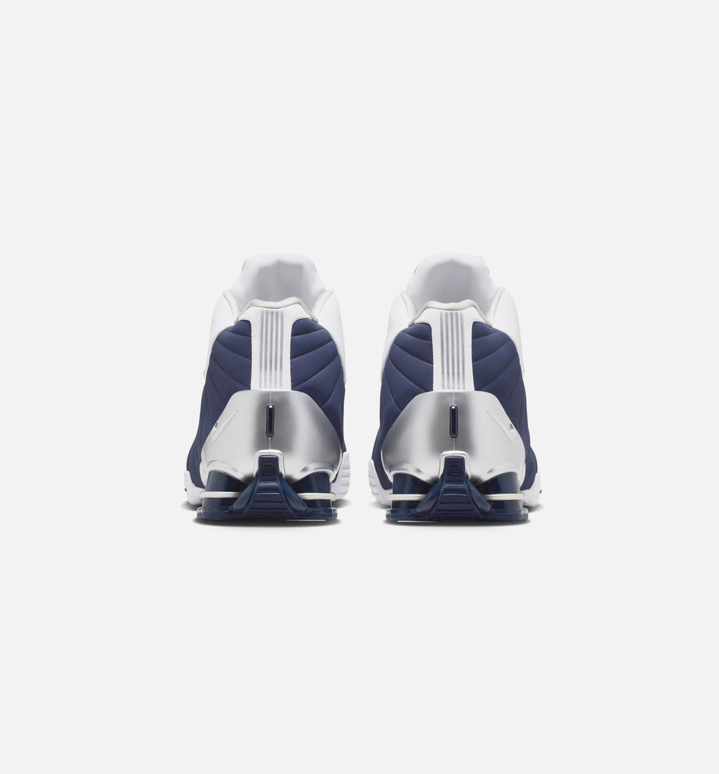 Shox BB4 Olympic Men's Lifestyle Shoes - White / Midnight Navy / Metallic Silver