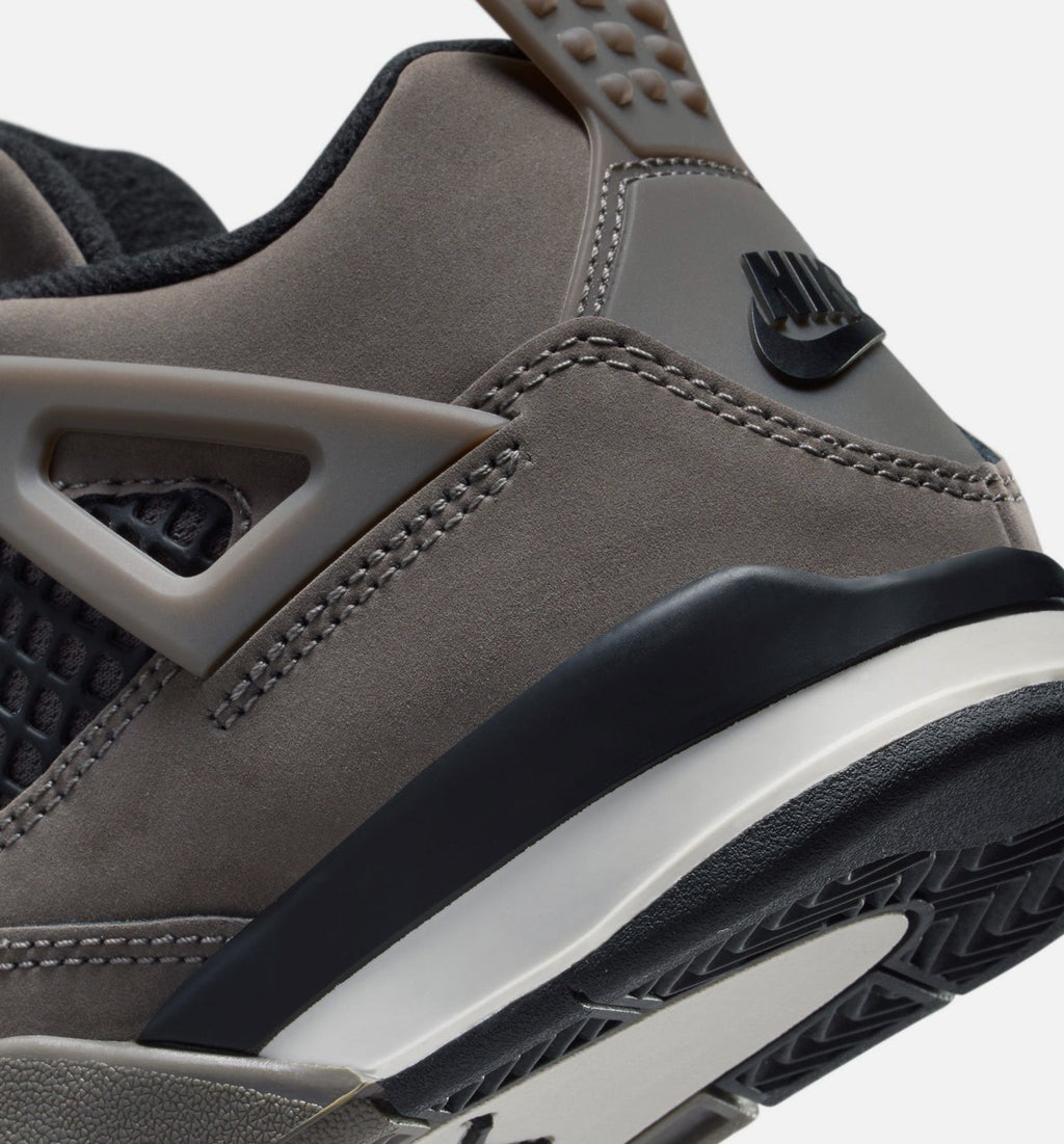 Air Jordan 4 Retro Cave Stone & Black Infant & Toddler Shoes