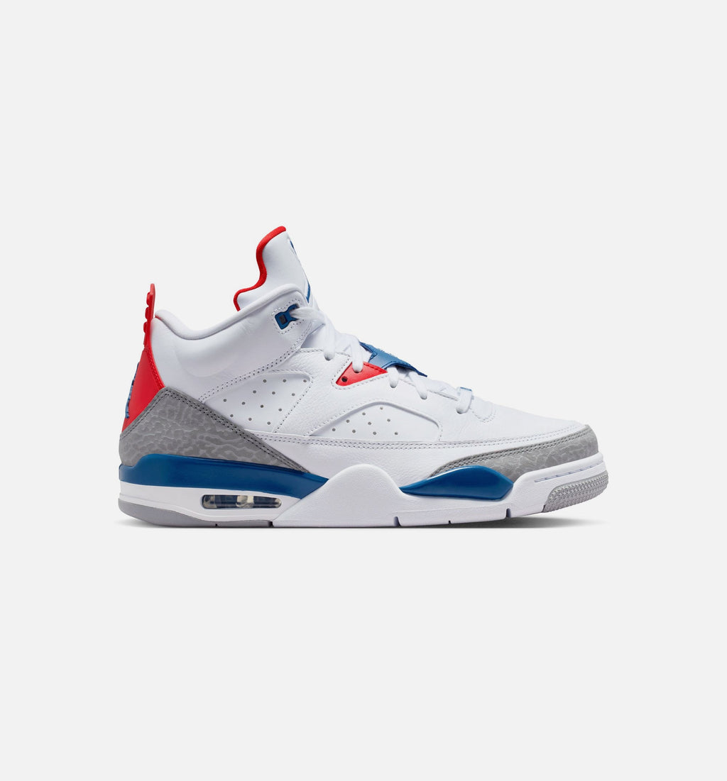 Son of Mars Low Men's Lifestyle Shoes - White / Varsity Red / Light Smoke Grey