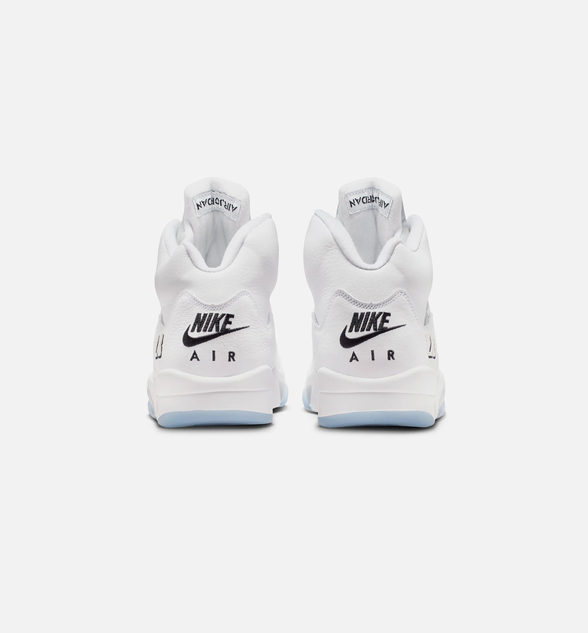 Air Jordan 5 Retro OG White Metallic Men's Lifestyle Shoes - White / Metallic Silver / Black