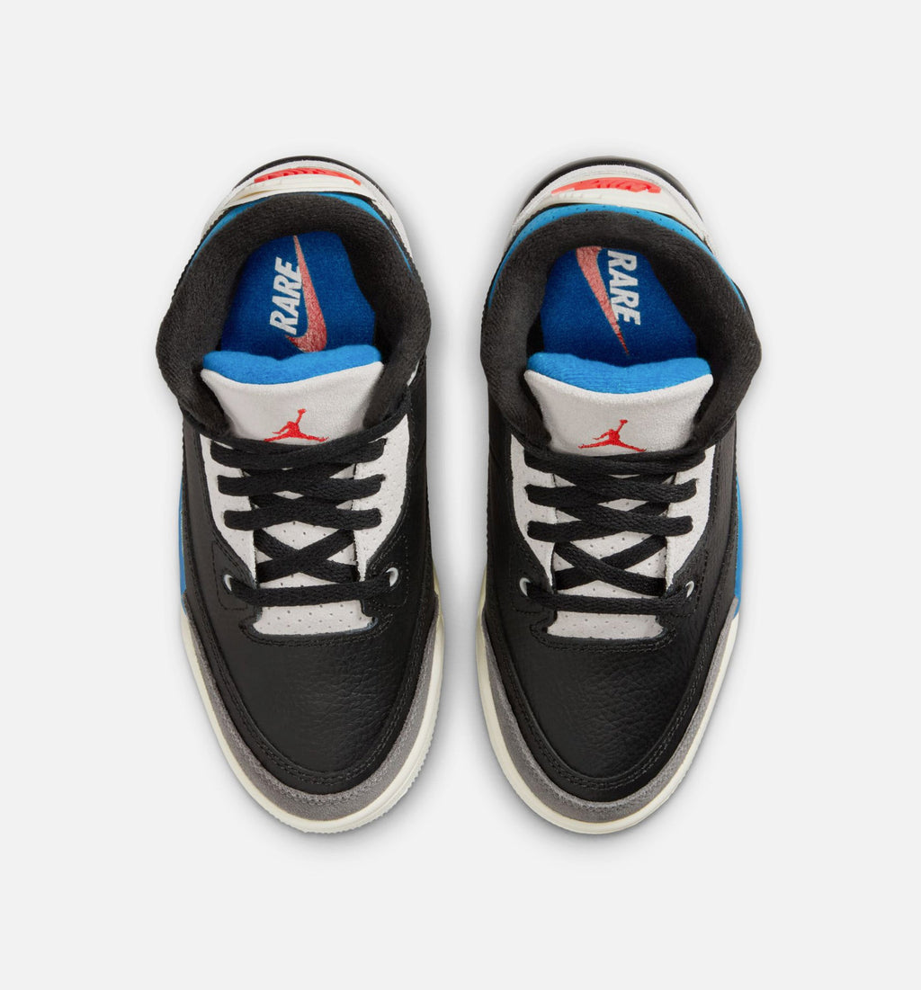 Air Jordan 3 Retro OG Rare Air Preschool Shoes