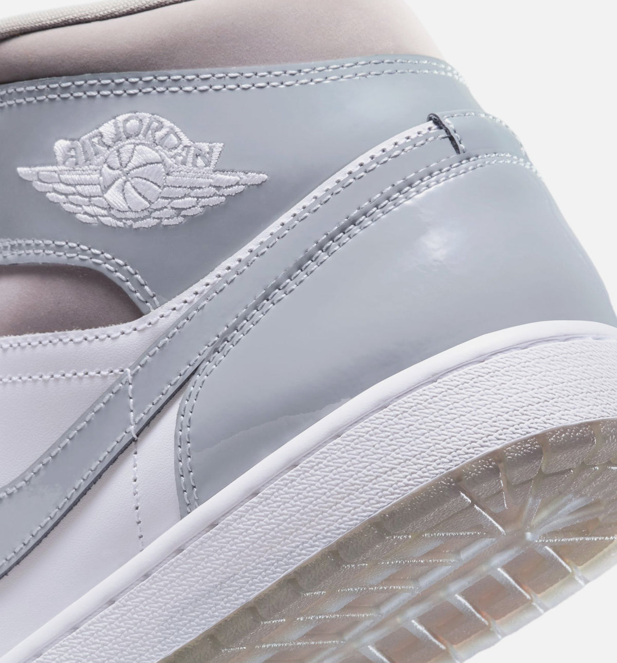 Air Jordan 1 Mid SE Cool Grey Men's Lifestyle Shoes - Cool Grey / Medium Grey