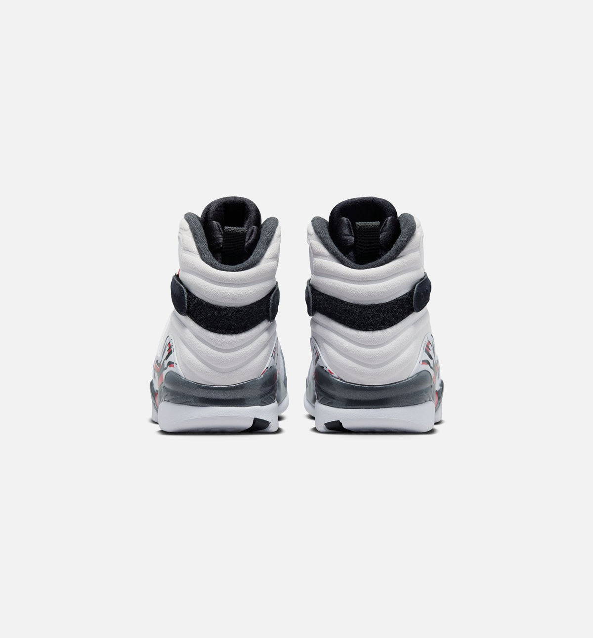 Air Jordan 8 Retro White and True Red Men's Lifestyle Shoes - White / Black / True Red