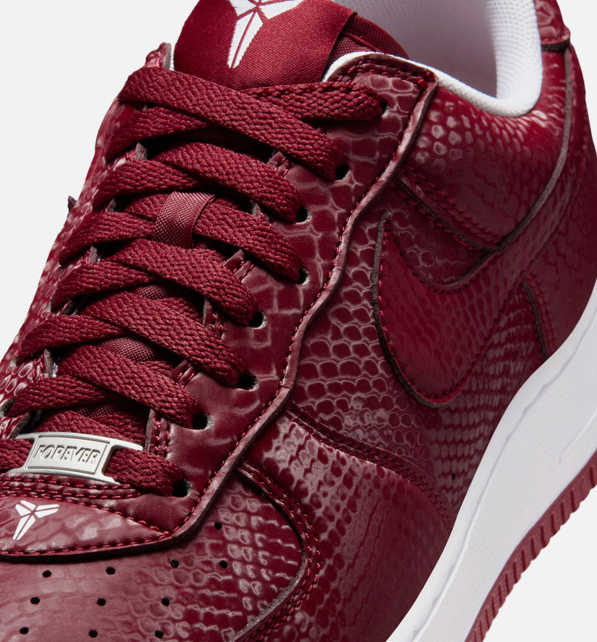 Kobe Air Force 1 Low Merion Men's Lifestyle Shoes - Team Red / White
