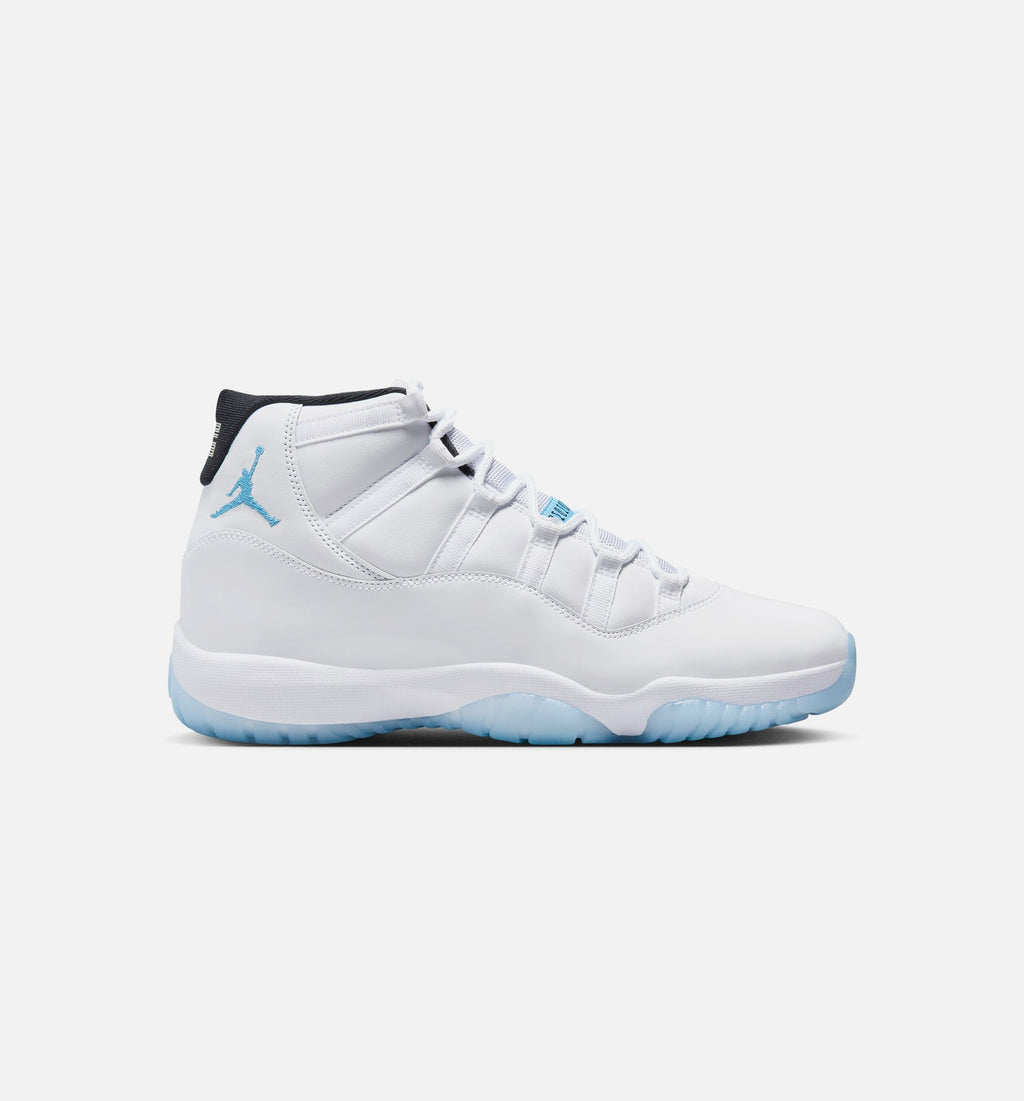 Air Jordan 11 Retro Legend Blue Men's Lifestyle Shoes - White / Legend Blue / Black