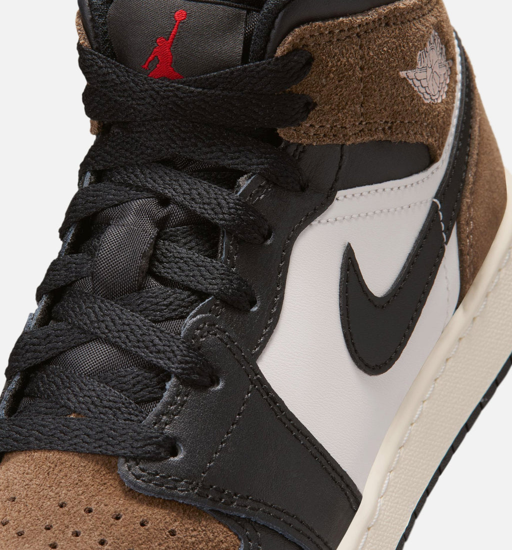 Air Jordan 1 Mid Palomino Grade School Shoes