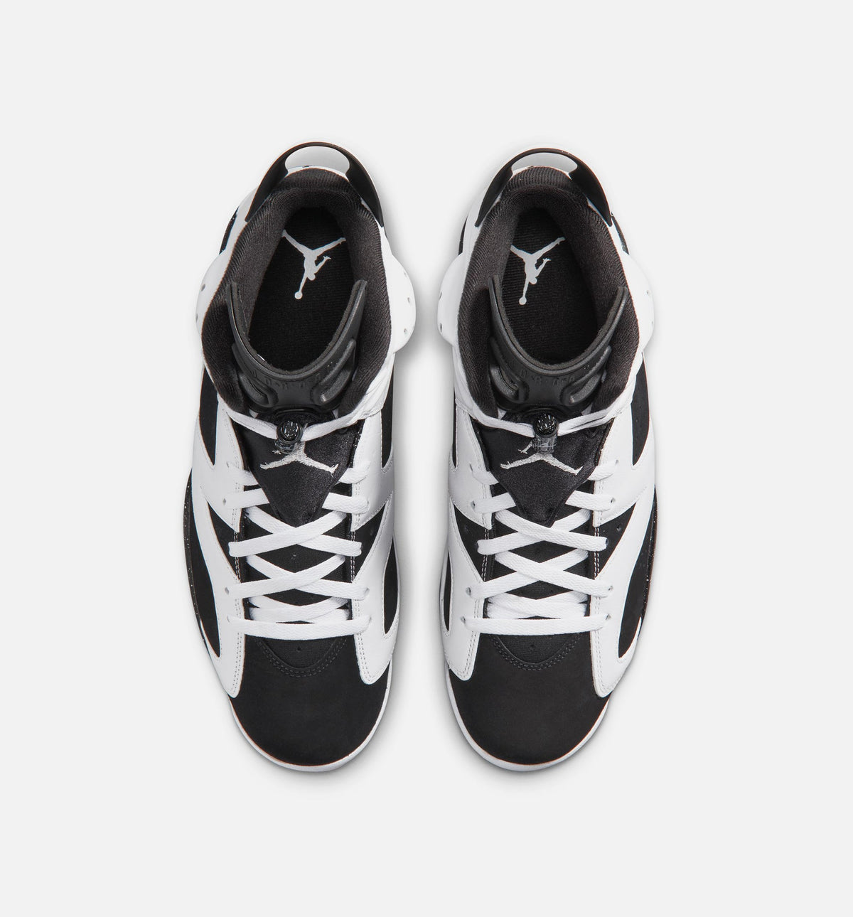 Air Jordan 6 Retro Black and White Men's Lifestyle Shoes - Black / White
