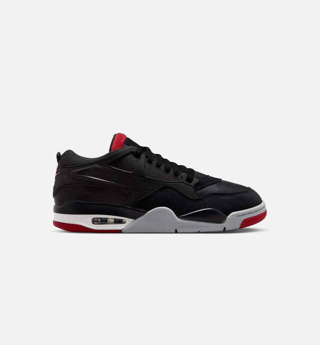 Air Jordan 4 RM Men's Lifestyle Shoes - Black / Wolf Grey / Varsity Red