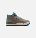 Air Jordan 3 Retro Olive Grey Preschool Lifestyle Shoes - Olive Grey / Green Abyss / Khaki