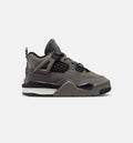 Air Jordan 4 Retro Cave Stone and Black Infant & Toddler Lifestyle Shoes - Cave Stone / Black / Moon Particle