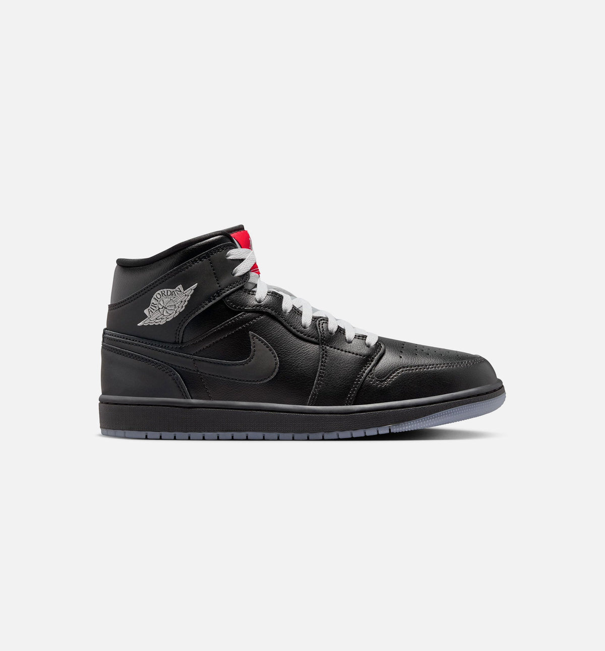 Air Jordan 1 Mid SE Black Grey Men's Shoes
